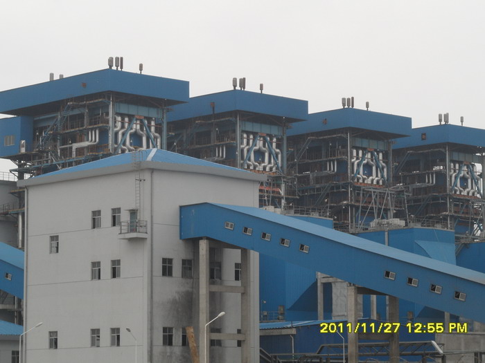 越南寧平（煤頭）化肥項目，電站裝置施工（安裝部分）